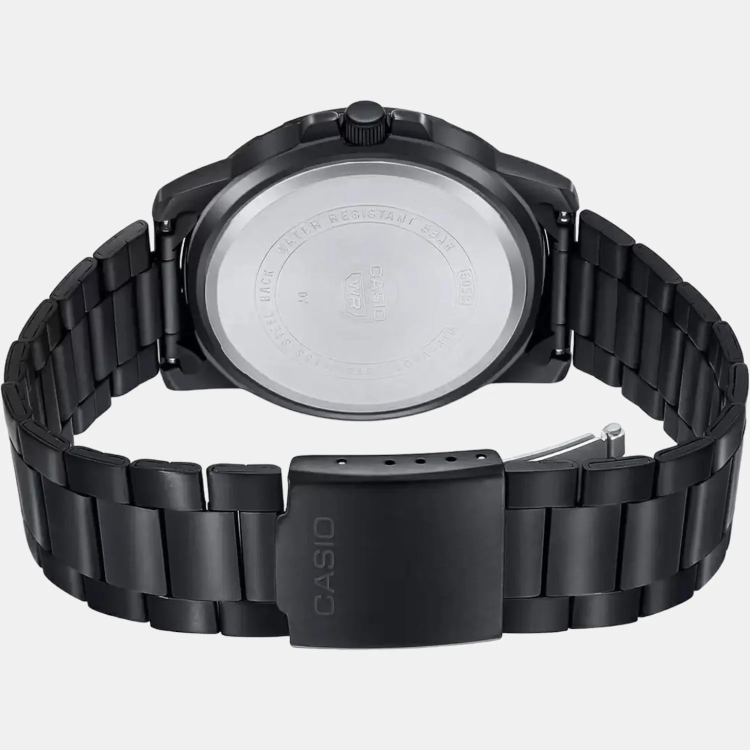 Enticer Men's Analog Stainless Steel Watch A1980 - MTP-VD01B-5BVUDF