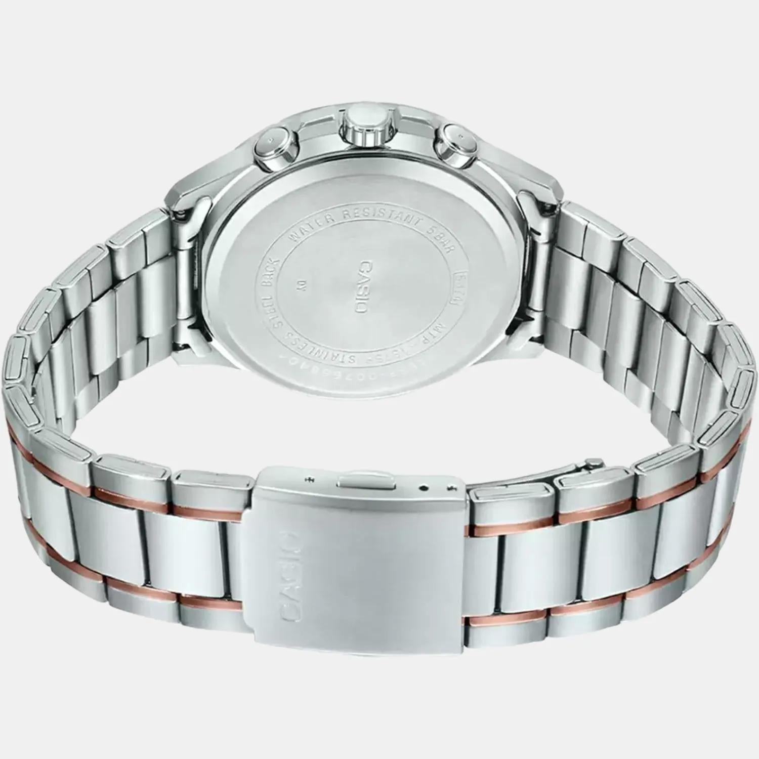 Enticer Men's Chronograph Stainless Steel Watch A1659 - MTP-1375HRG-7A2VIF