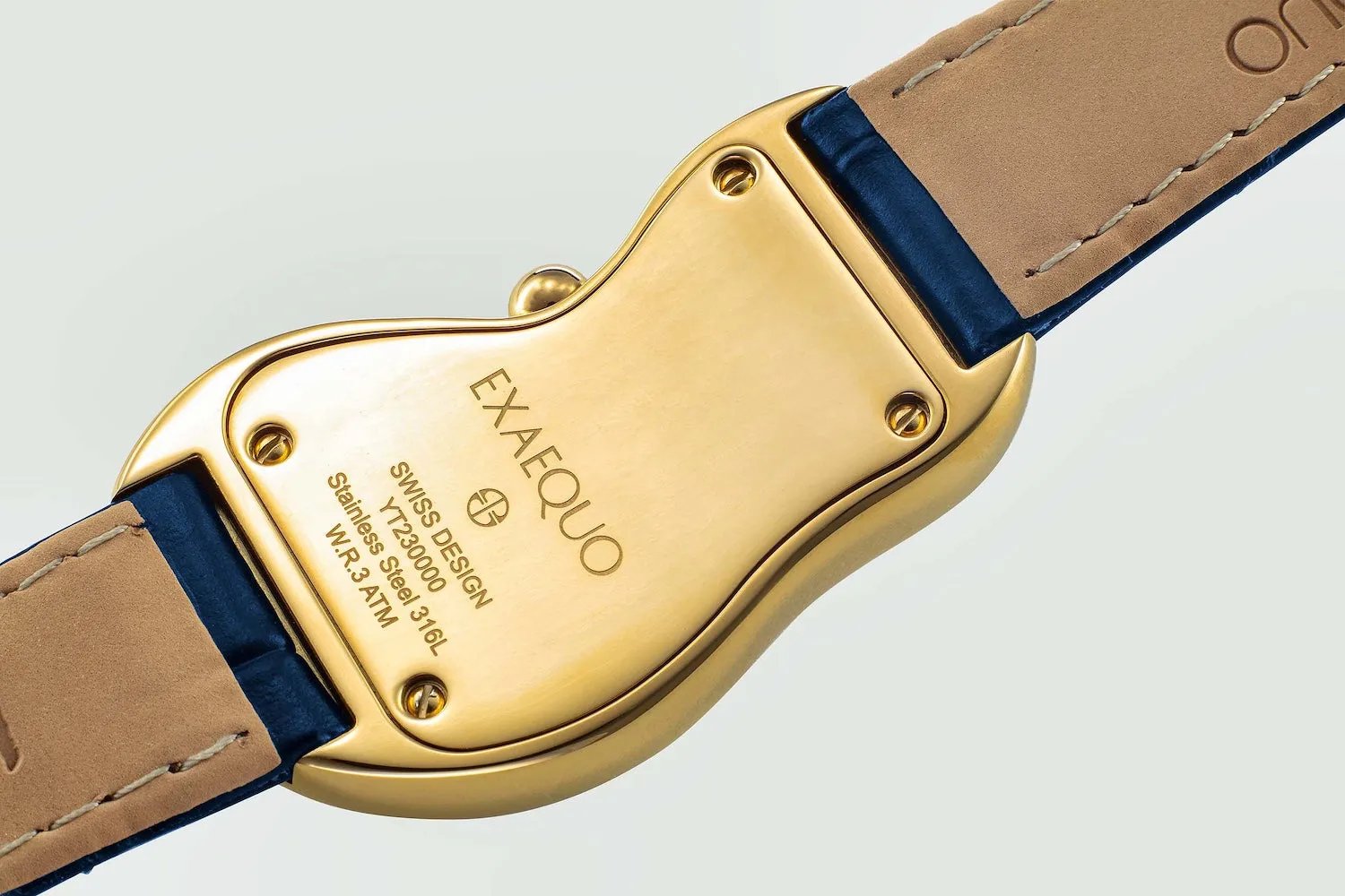 Exaequo Melting PVD Gold Blue