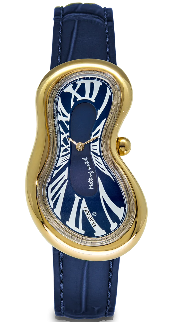 Exaequo Melting PVD Gold Blue