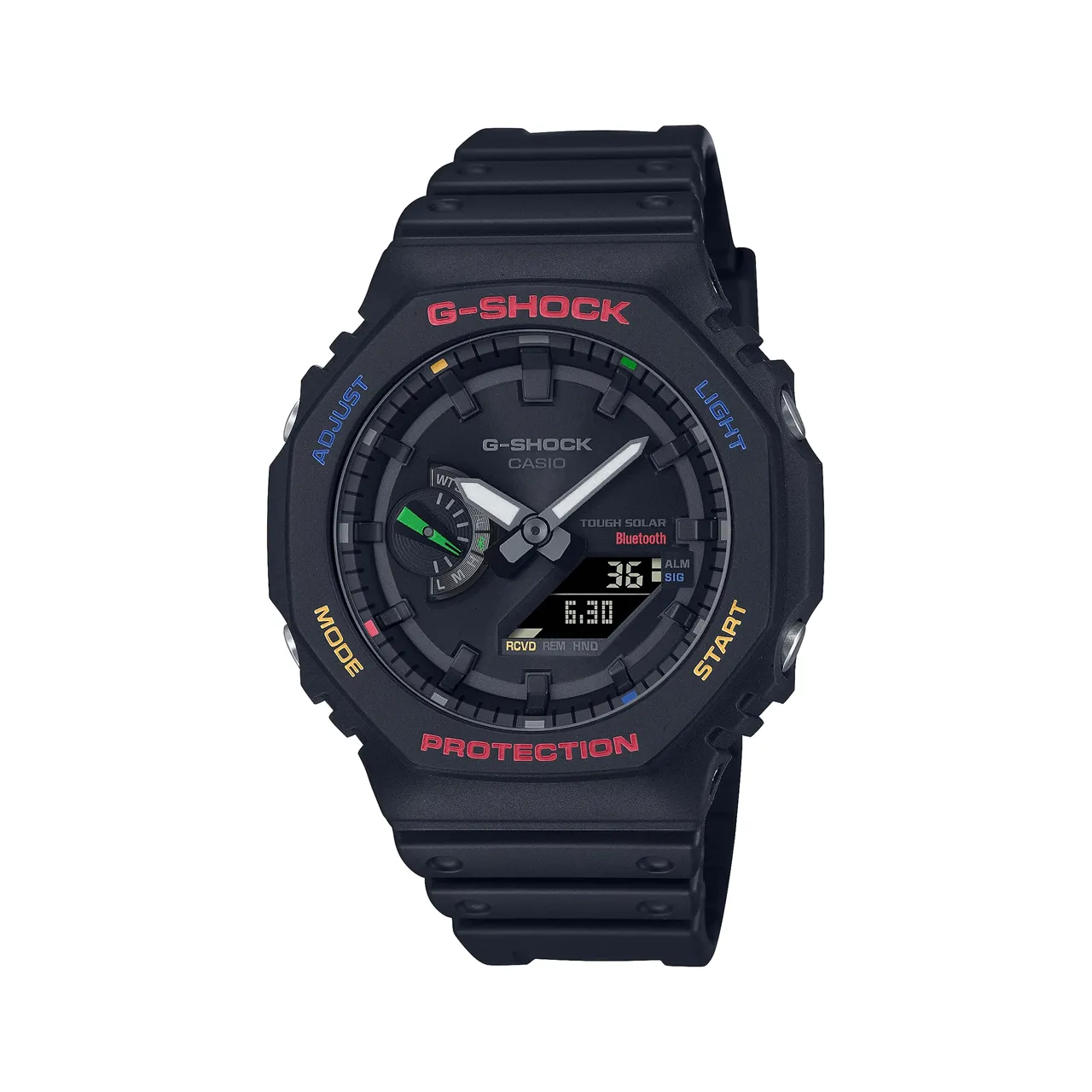 G-Shock Carbon Core Guard Tough Solar Slim Duo - Black - GAB2100FC-1A