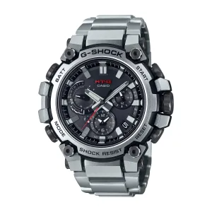 G-Shock MT-G Connected 51MM Solar Powered Stainless Steel Watch. MTGB3000D-1A. Comes with Free G-Shock Organizer Bag.