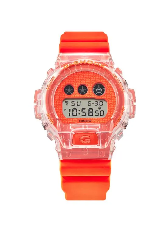 G-Shock Orange Resin Band Watch DW6900GL-4D