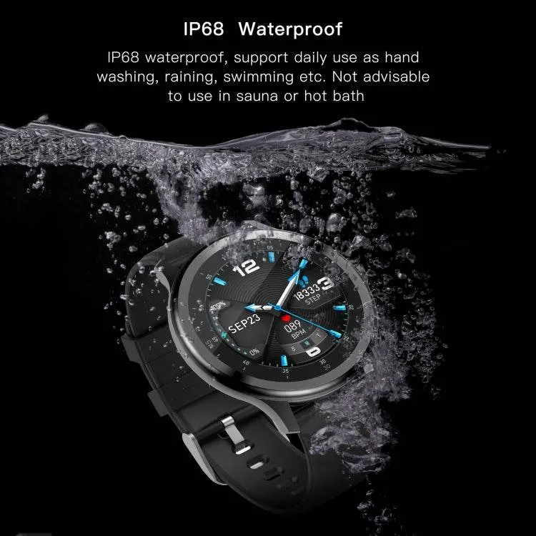G28 IP68 Waterproof Smart Watch with 1.28 inch TFT Color Display - Sleep, Heart Rate, and Blood Pressure Monitoring