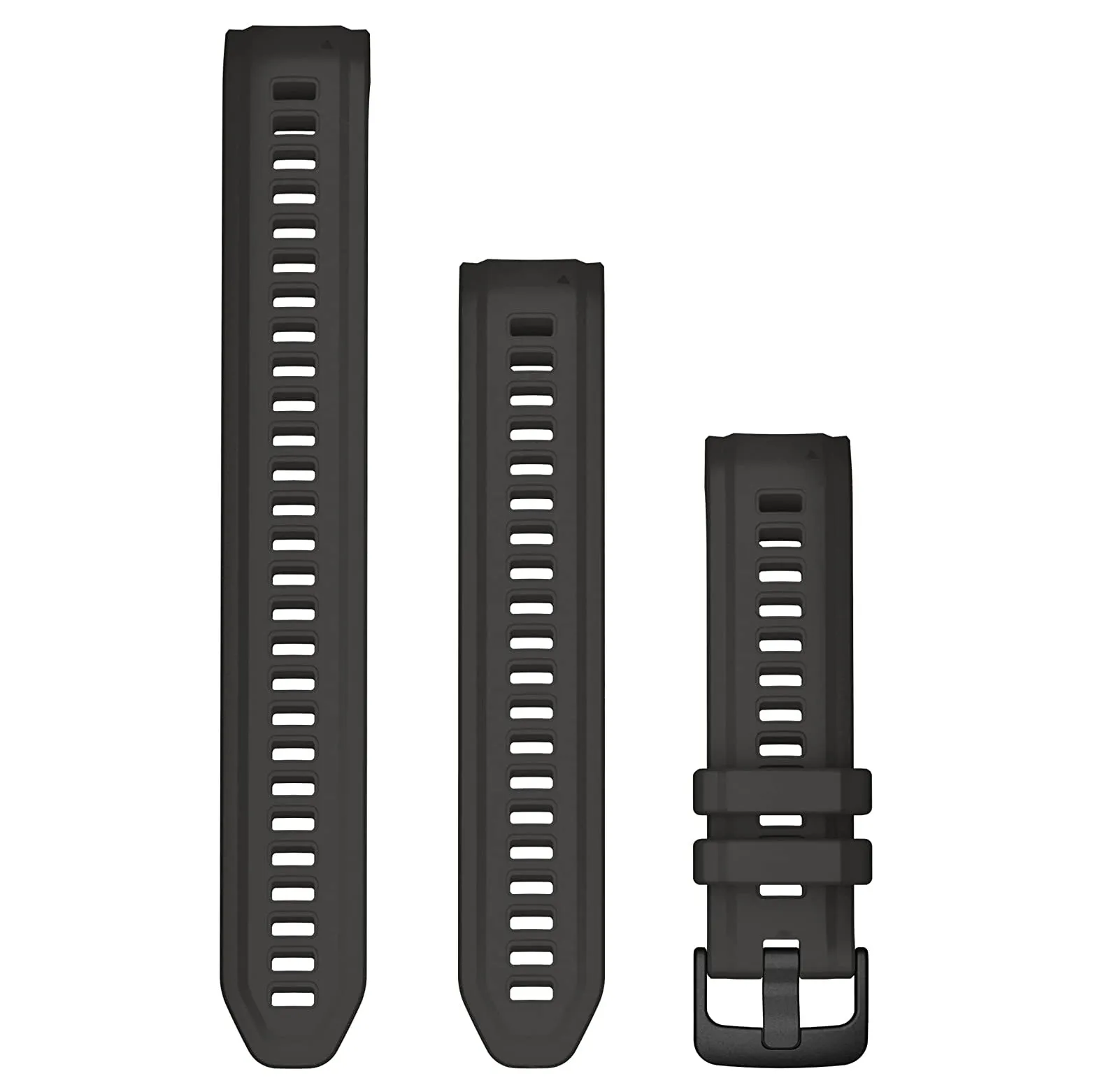 Garmin Graphite Silicone One Size (20 mm) Stylish Watch Band - 010-13104-00