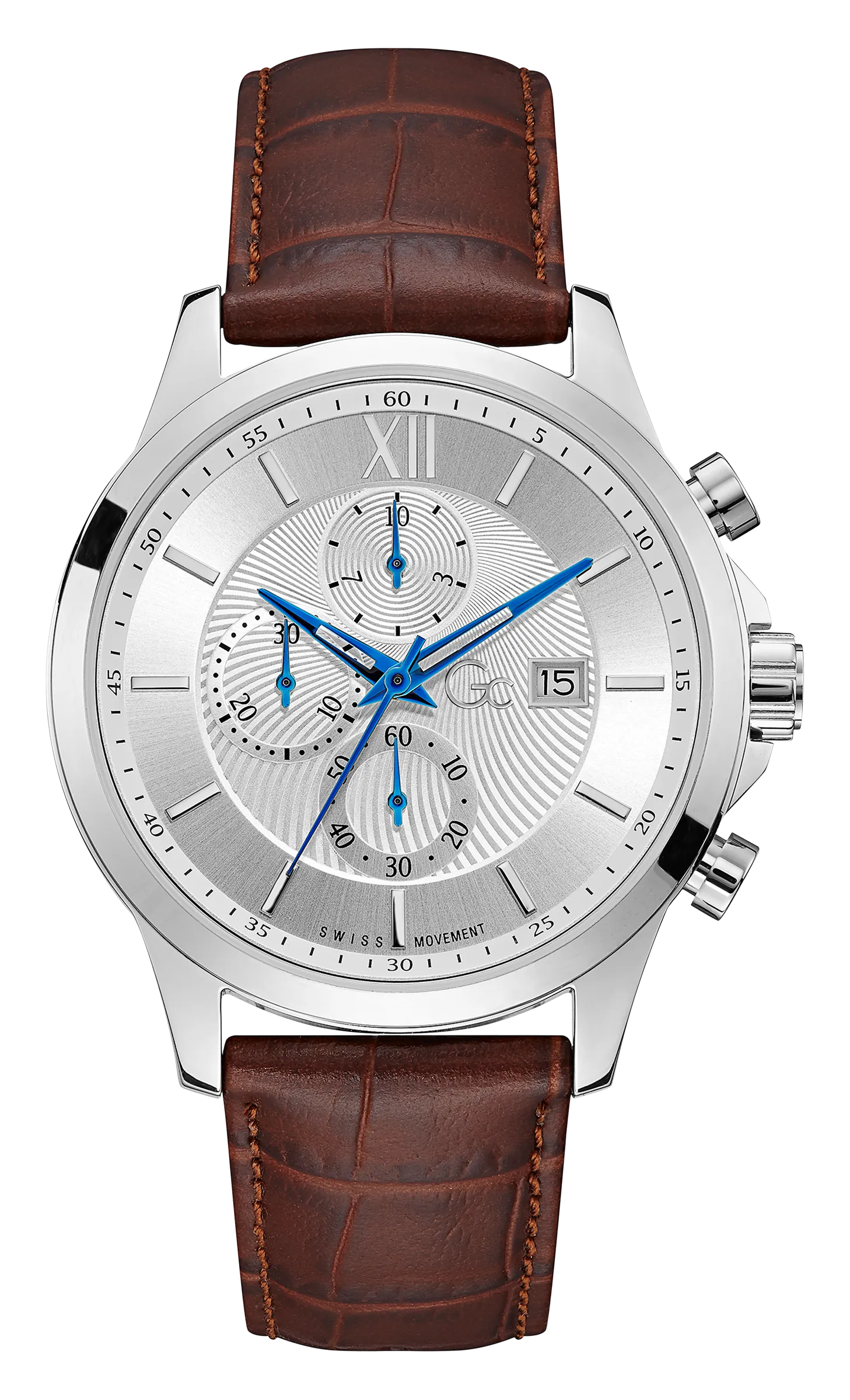 GC Gents Wrist Watch Silver - Y27002G1Mf
