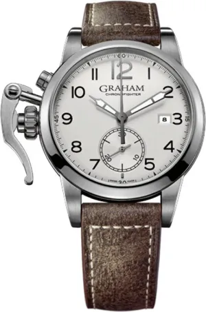 Graham Watch Chronofighter 1695 Europe Arabic White