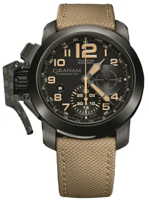 Graham Watch Chronofighter Oversize Black Sahara