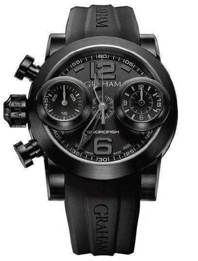 Graham Watch Swordfish Booster Grey PVD