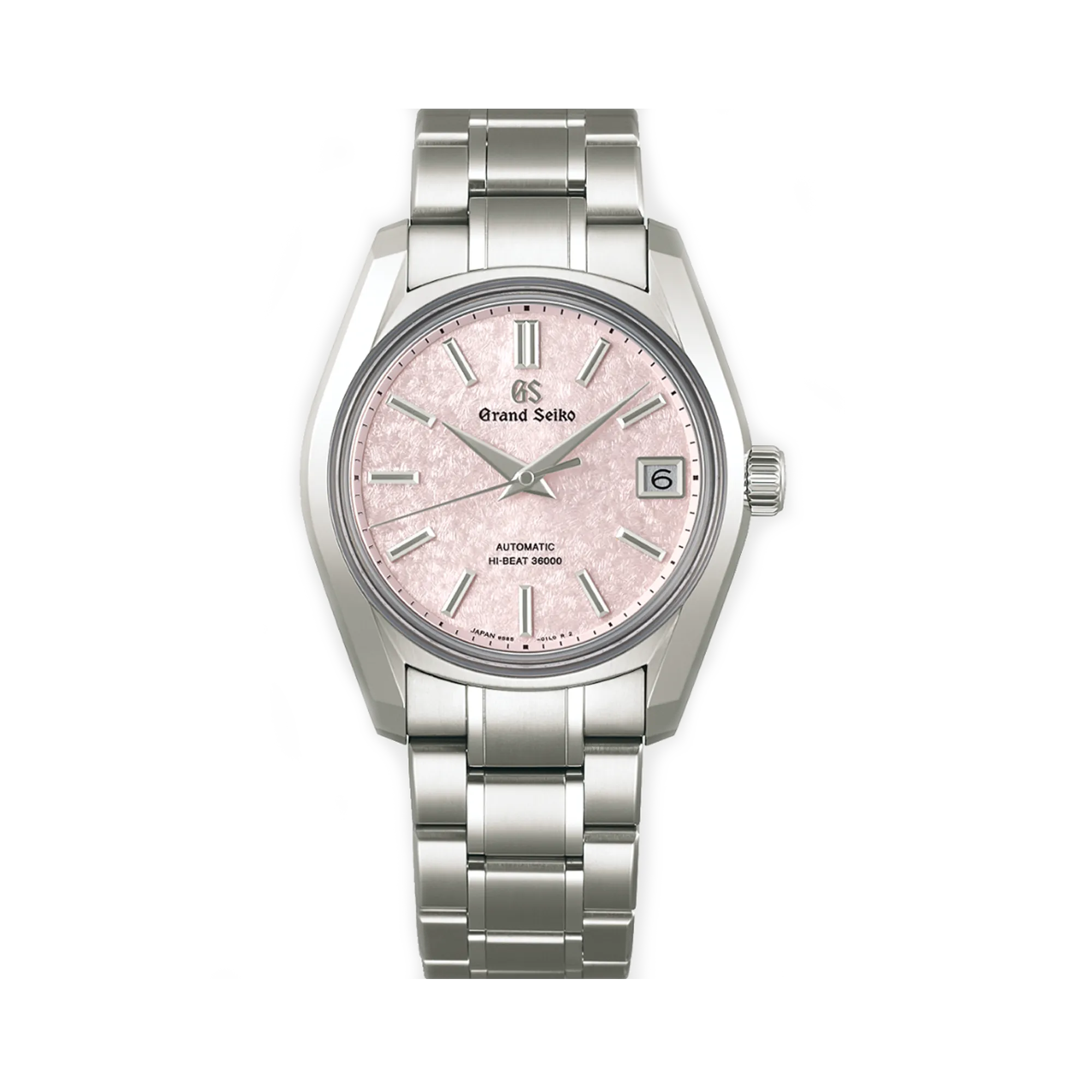 Grand Seiko Heritage Men's 38mm Titanium Hi Beat Mechanical Watch SBGH341