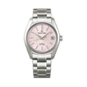 Grand Seiko Heritage Men's 38mm Titanium Hi Beat Mechanical Watch SBGH341
