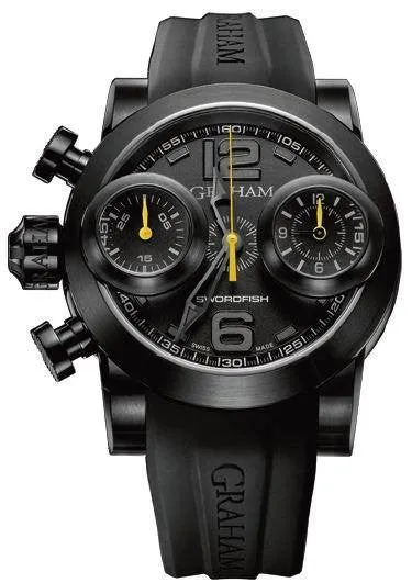 GRHM Watch SwORSdfish Booster Yellow PVD