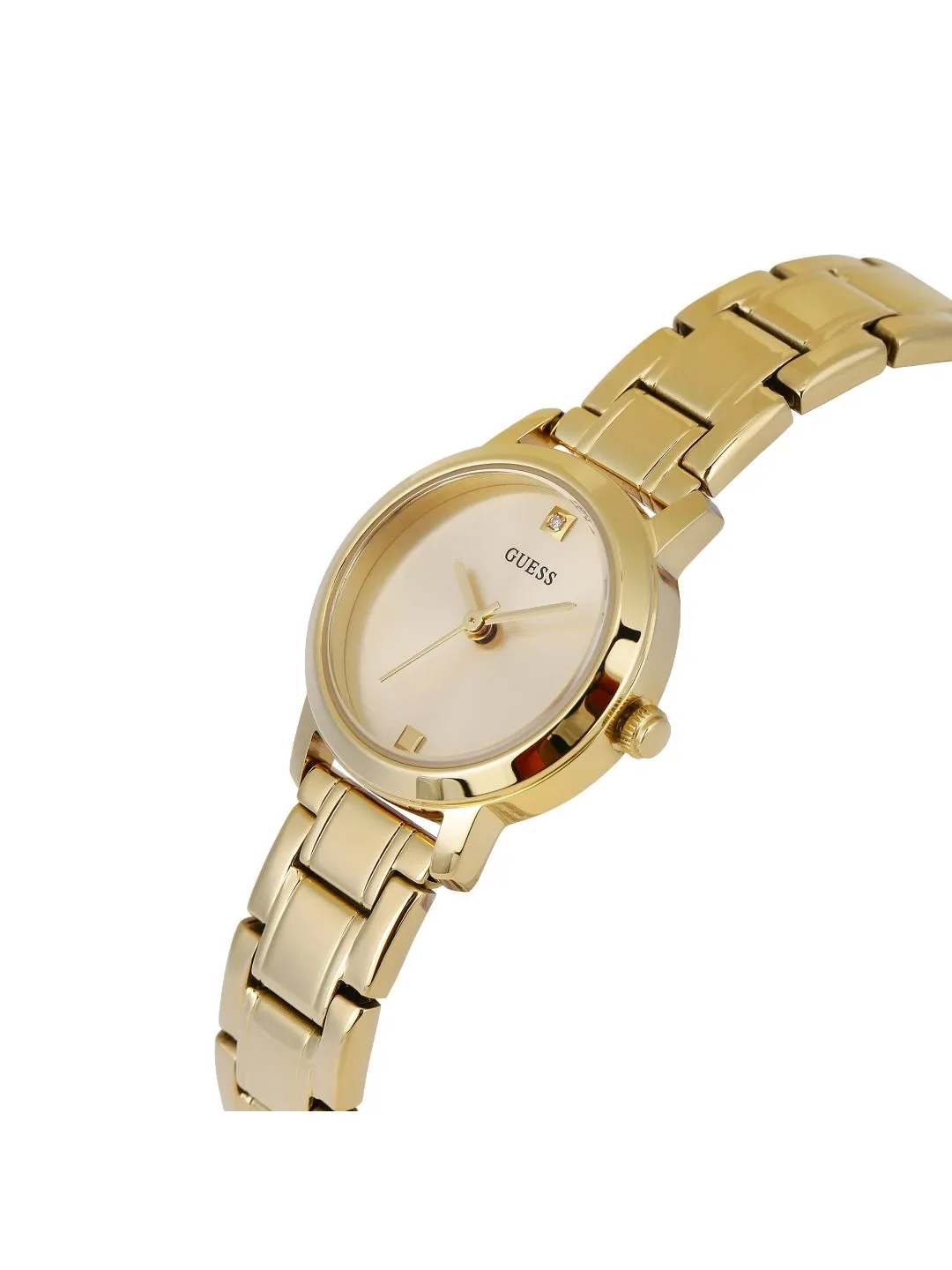 Guess 3 hands Analog White Dial Women Watch - GW0372L1