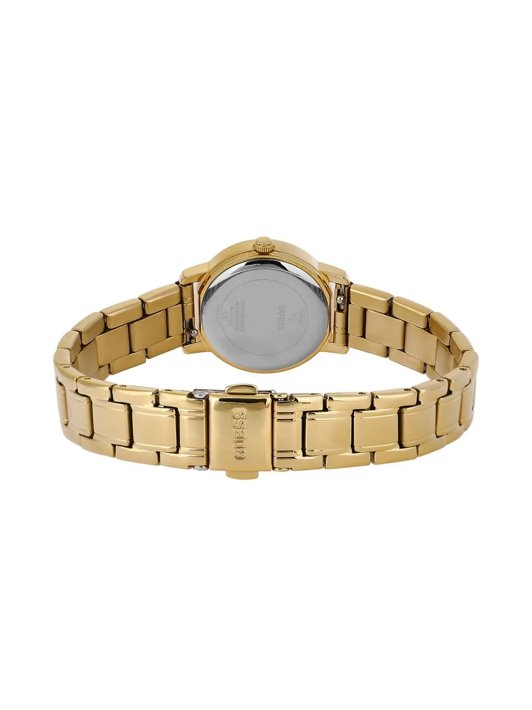 Guess 3 hands Analog White Dial Women Watch - GW0372L1