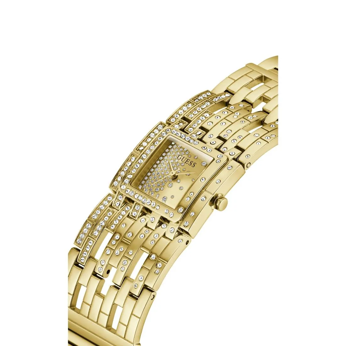 Guess Champagne Dial 22 mm Women Analog Watch - GW0441L2