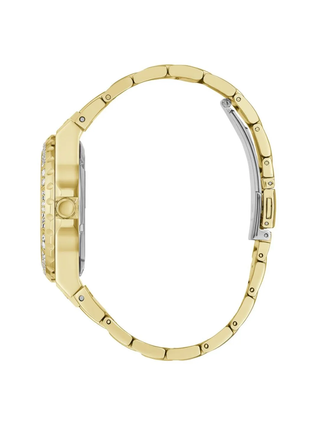 Guess Champagne Dial Women Analog Watch - GW0302L2