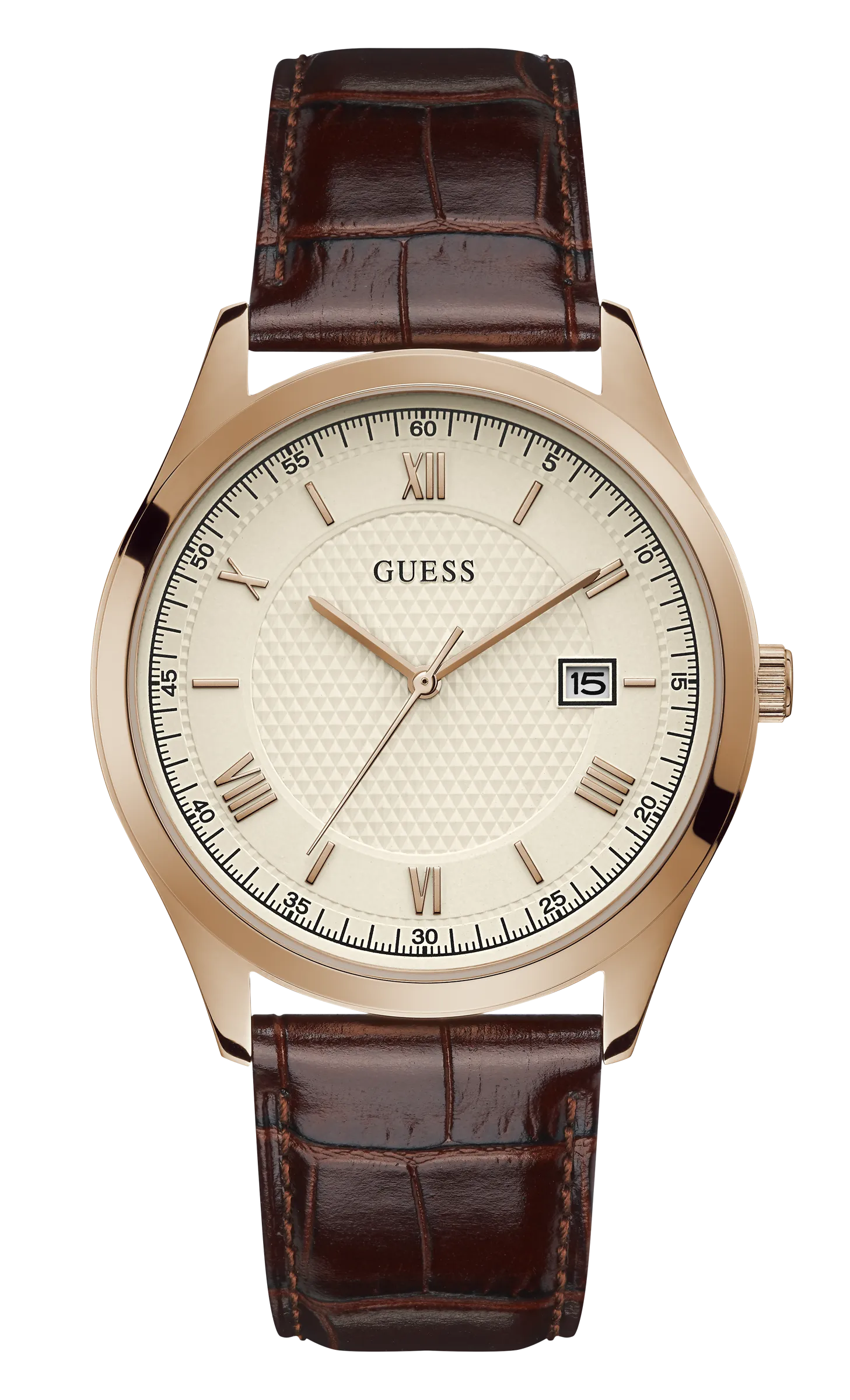 Guess Men White Dial Analog Watch - GW0065G1