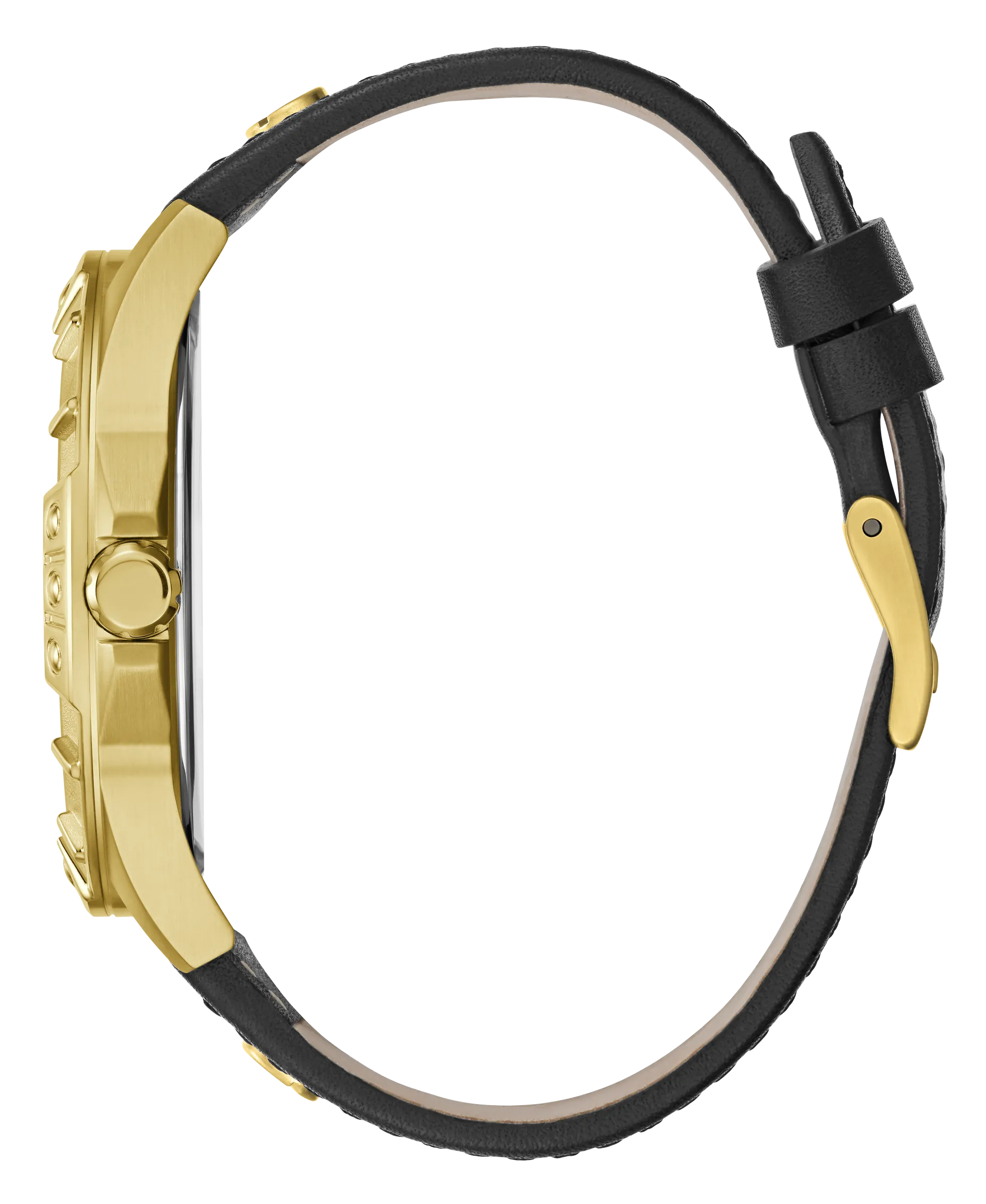 Guess Mens Gold Multi-function Watch - W1297G1