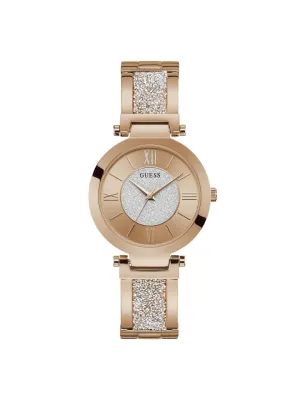 Guess Rose Gold Dial Women Analog Watch - U1288L3