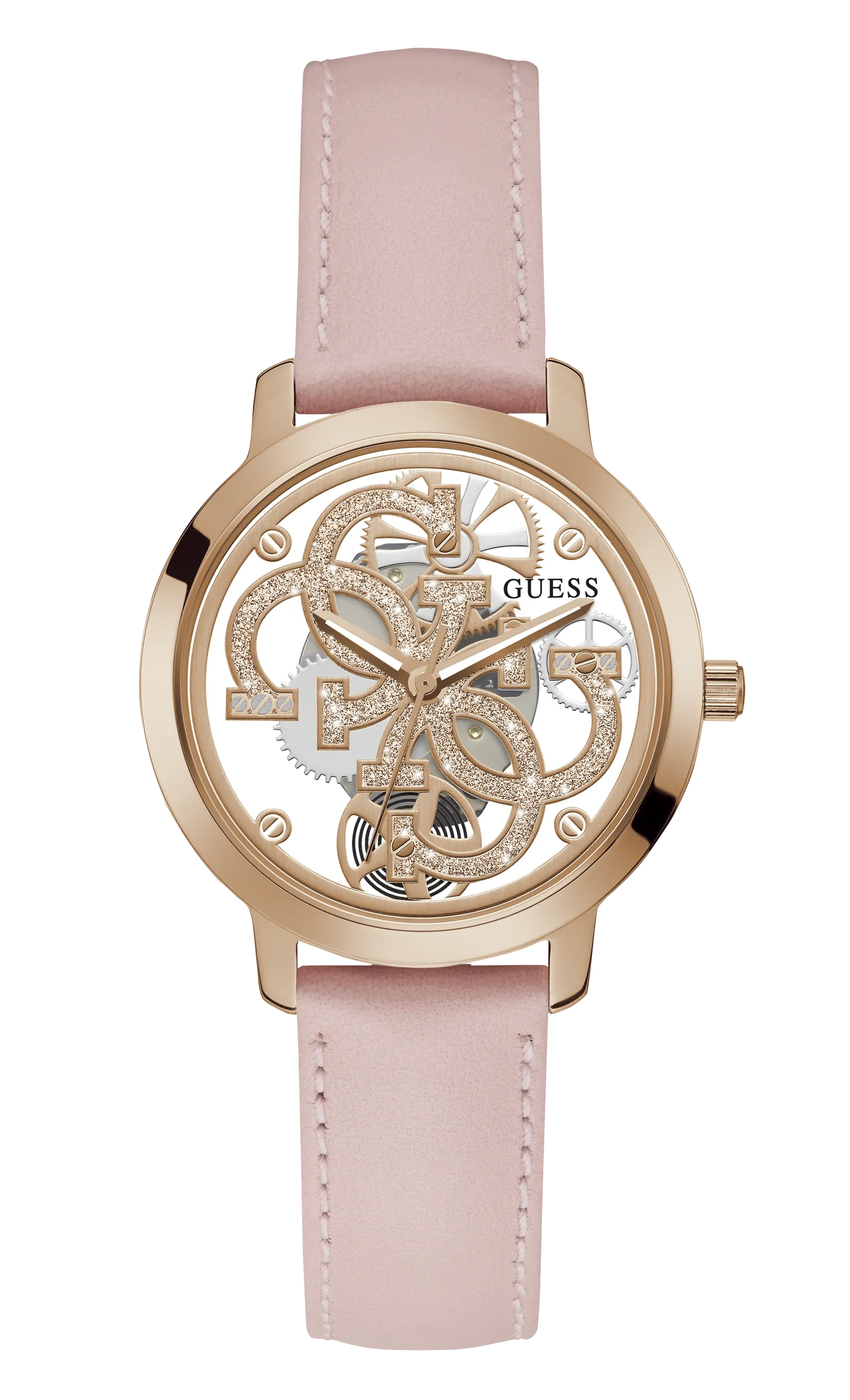 Guess Rose Gold Dial Women Watch - GW0383L2