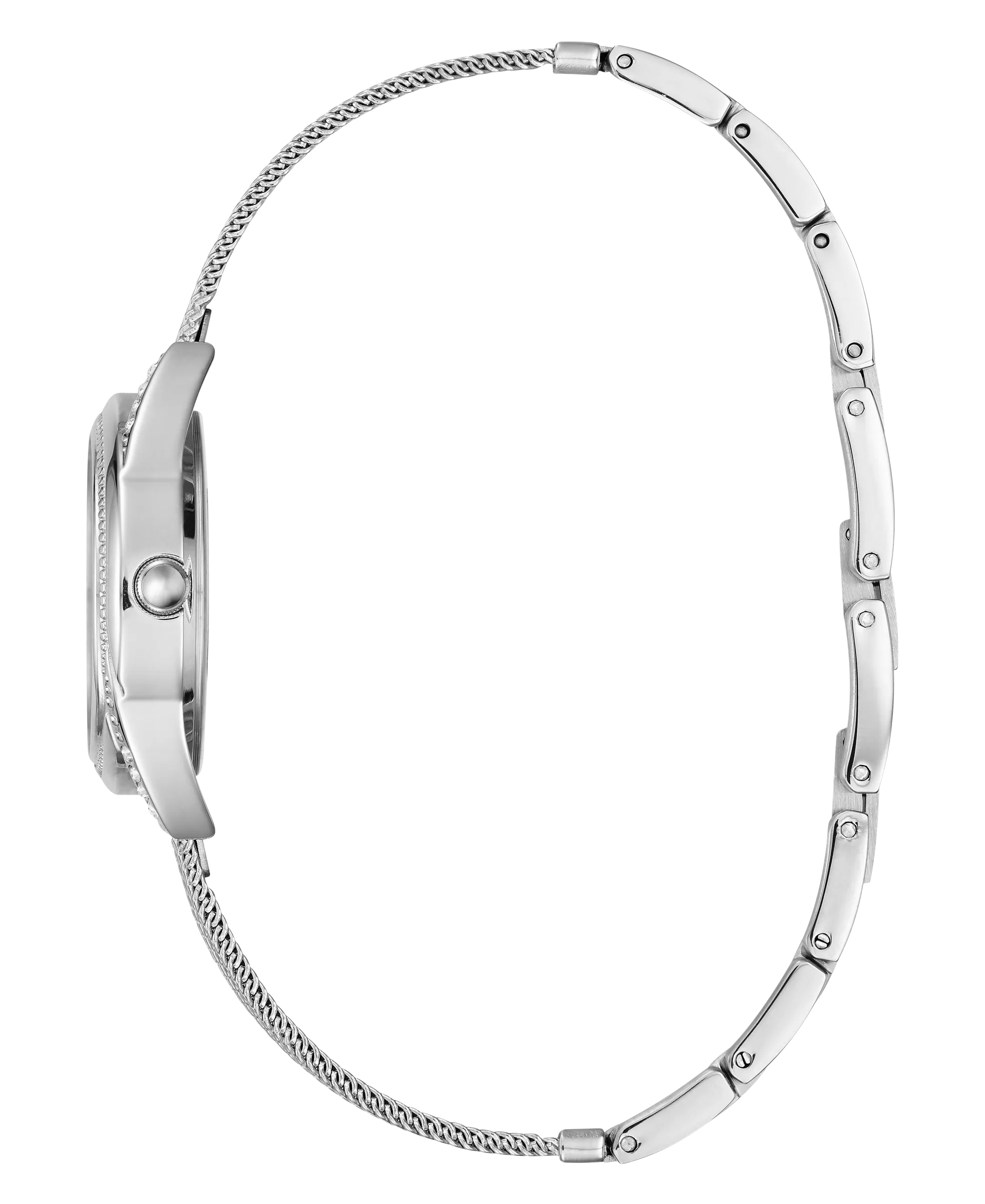 Guess Women Silver Dial Analog Watch - W1084L1