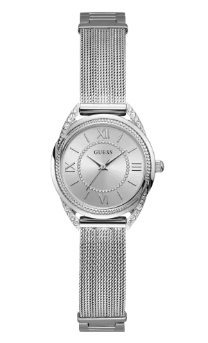 Guess Women Silver Dial Analog Watch - W1084L1