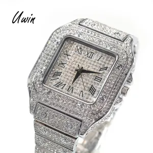 Hip Hop Watches Iced Out  Luxury Watch for Women Men
