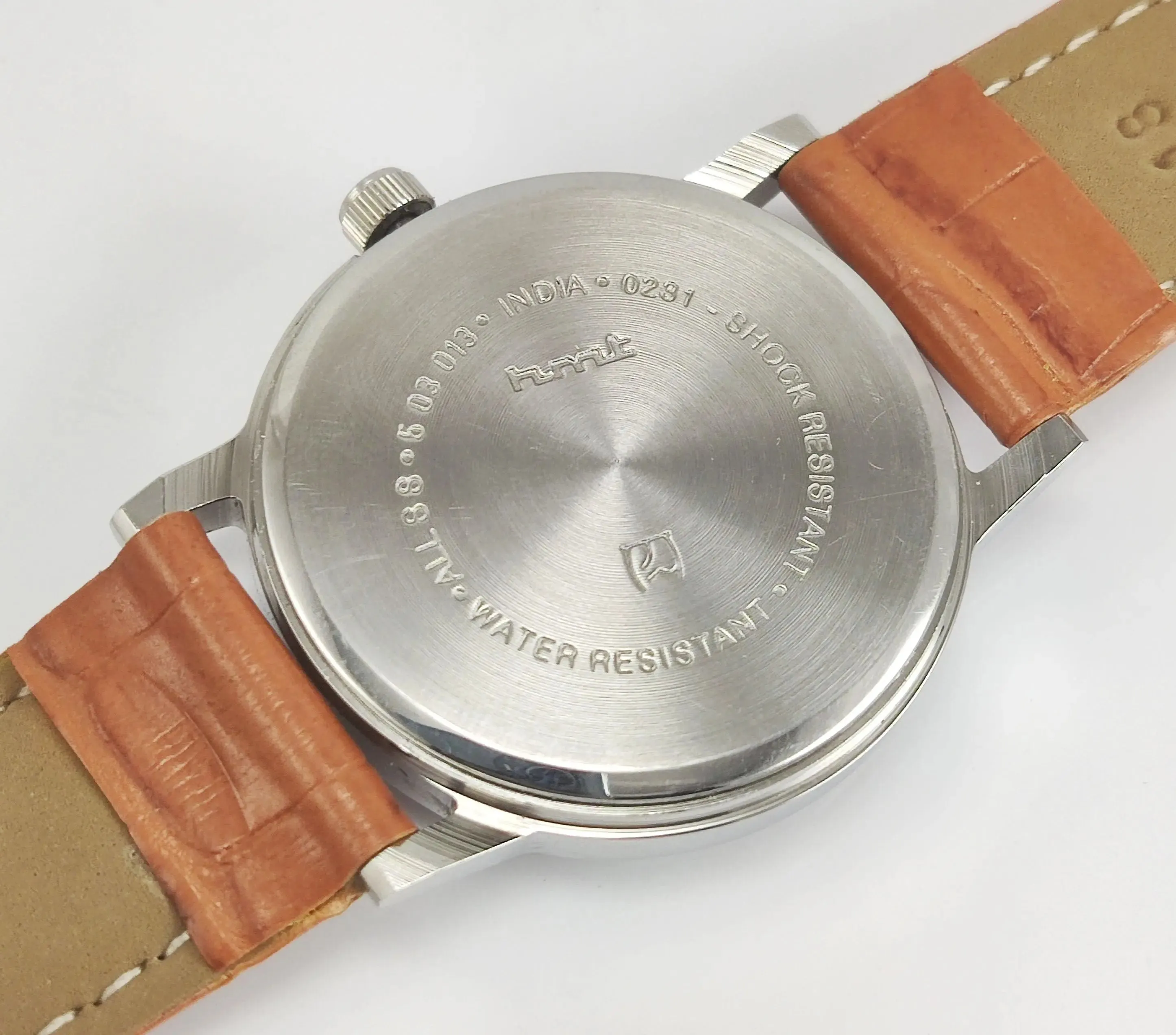 HMT Chirag Para Shock 17 Jewels Gradient Dial Mechanical Hand winding Men's Wrist Watch
