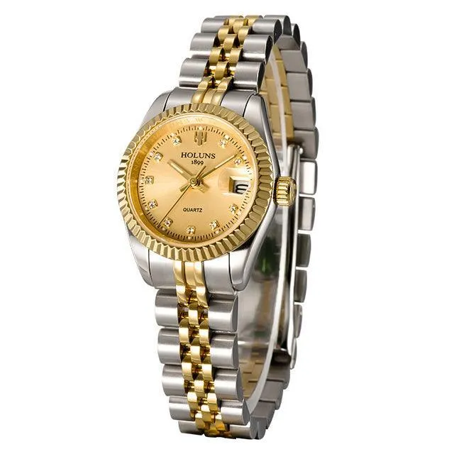 Holuns Ladies Datejust 28 Quartz Homage Watches