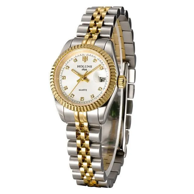 Holuns Ladies Datejust 28 Quartz Homage Watches