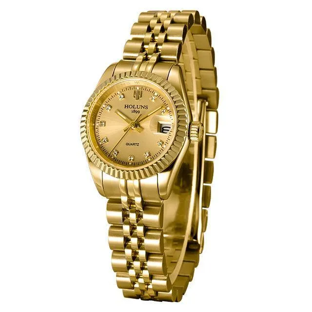 Holuns Ladies Datejust 28 Quartz Homage Watches