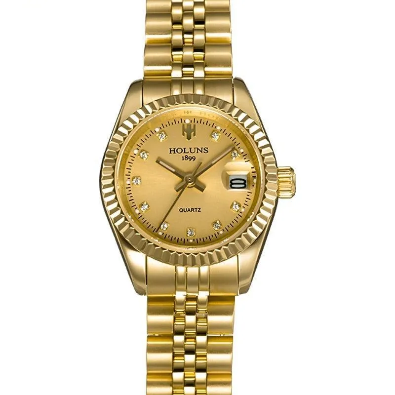 Holuns Ladies Datejust 28 Quartz Homage Watches