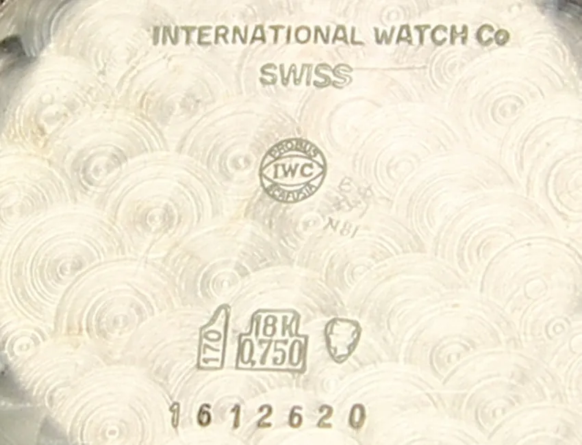 IWC 18k Rose Gold Vintage Men's Watch