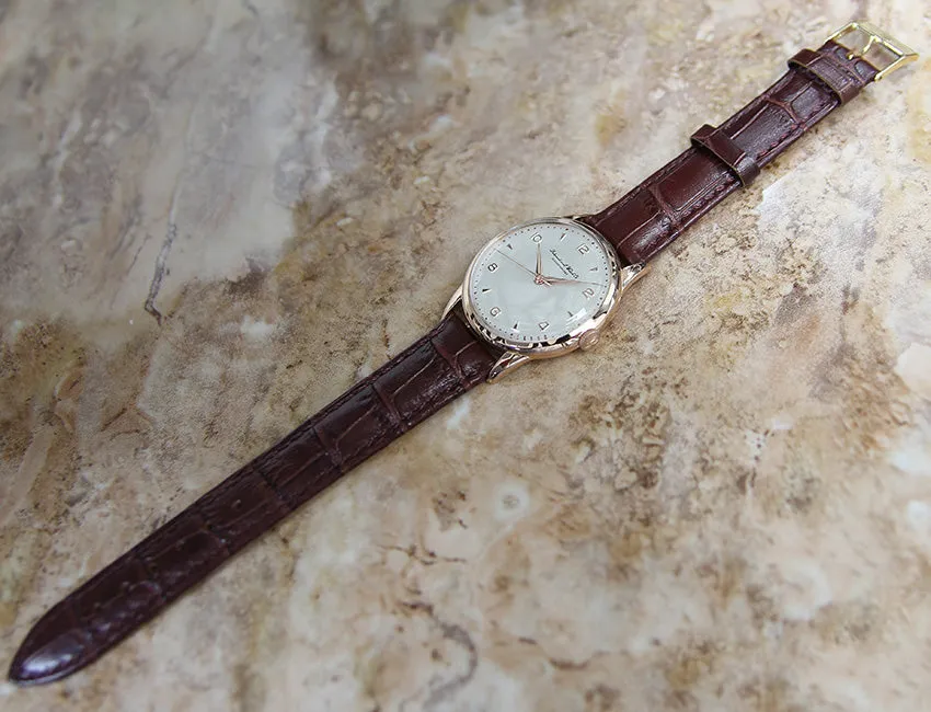 IWC 18k Rose Gold Vintage Men's Watch
