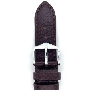 Kansas - 18mm Brown Long Leather Watch Strap