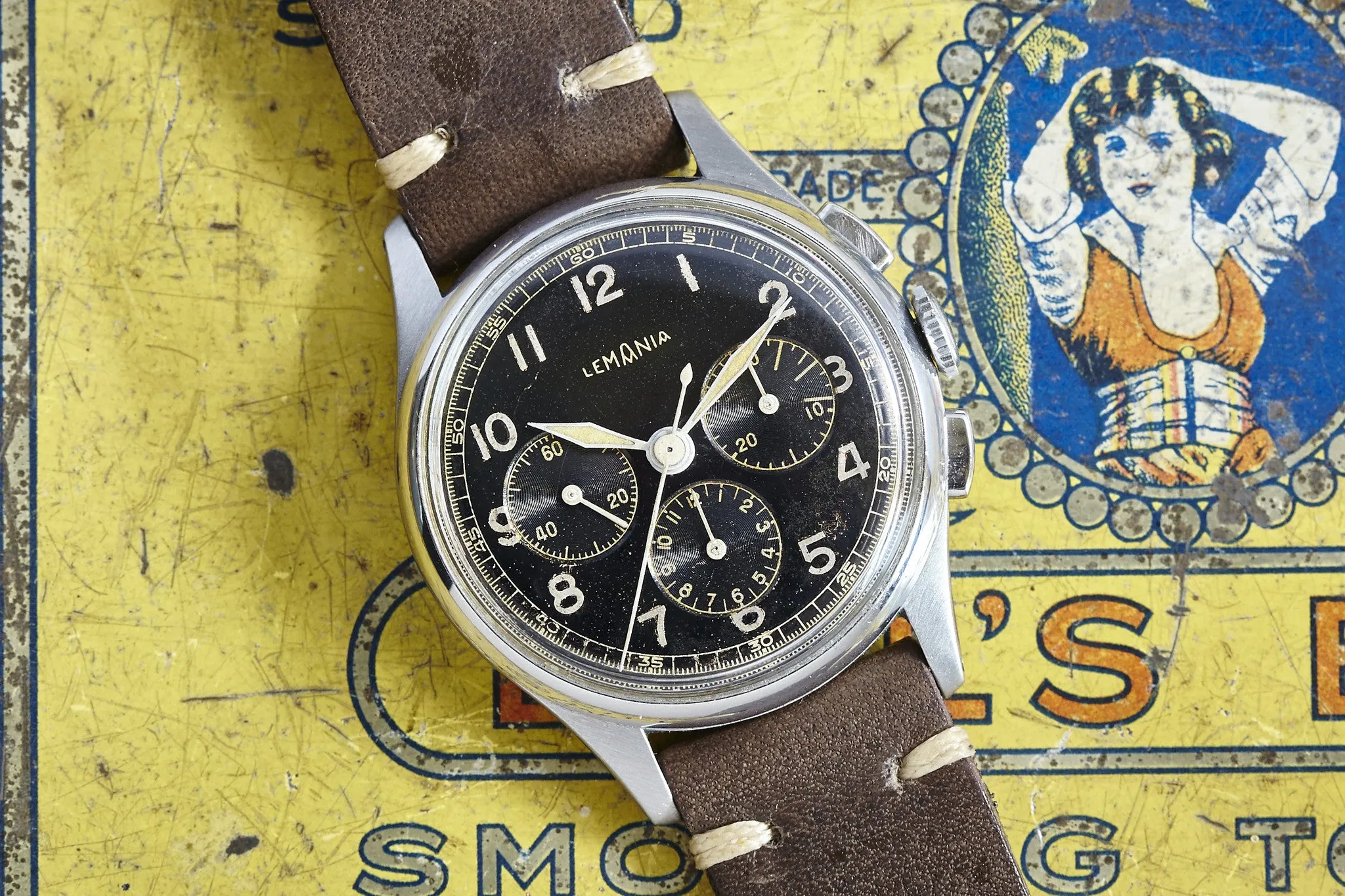 Lemania Chronograph