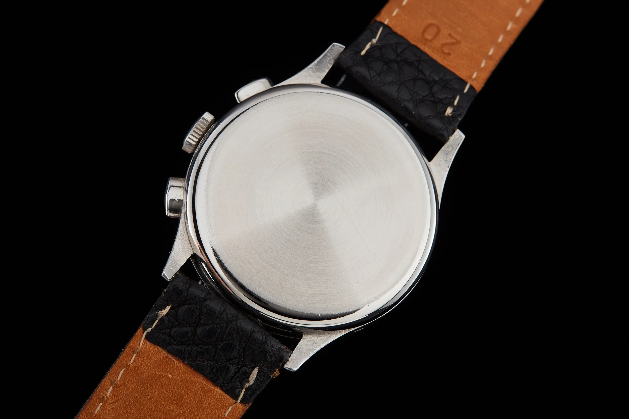 Lemania Tuxedo Dial Chronograph