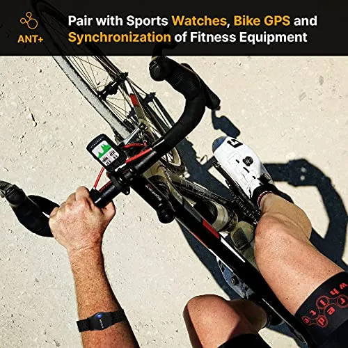 LIVLOV V9 Bluetooth ANT  Heart Rate Monitor Armband, Rechargeable HRM Sensor IP67 Waterproof Optical Armband Heart Rate Monitor for Peloton, Zwift, Wahoo Fitness, Polar Beat, Endomondo