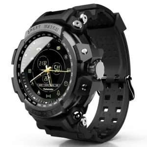 Lokmat MK28 1.4-Inch FSTN Waterproof Smart Watch with Remote Camera and Sports Tracking Features