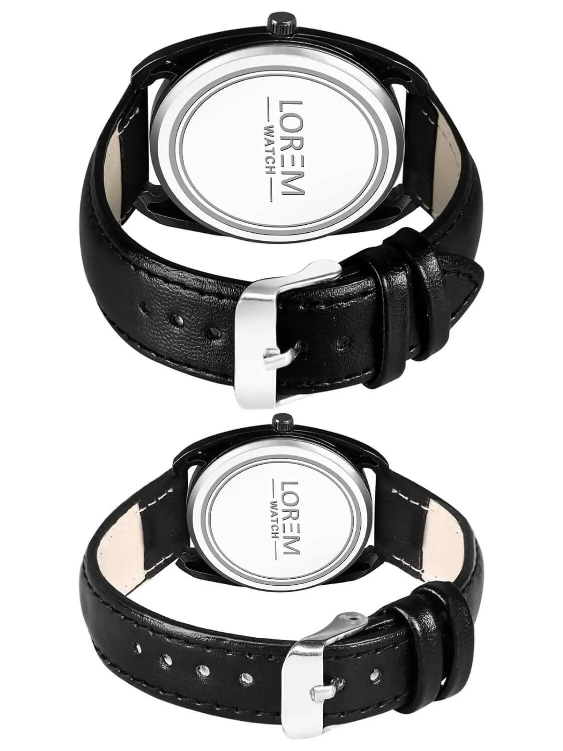 LOREM Black Stylish Dial Analog Watch For Women LR323