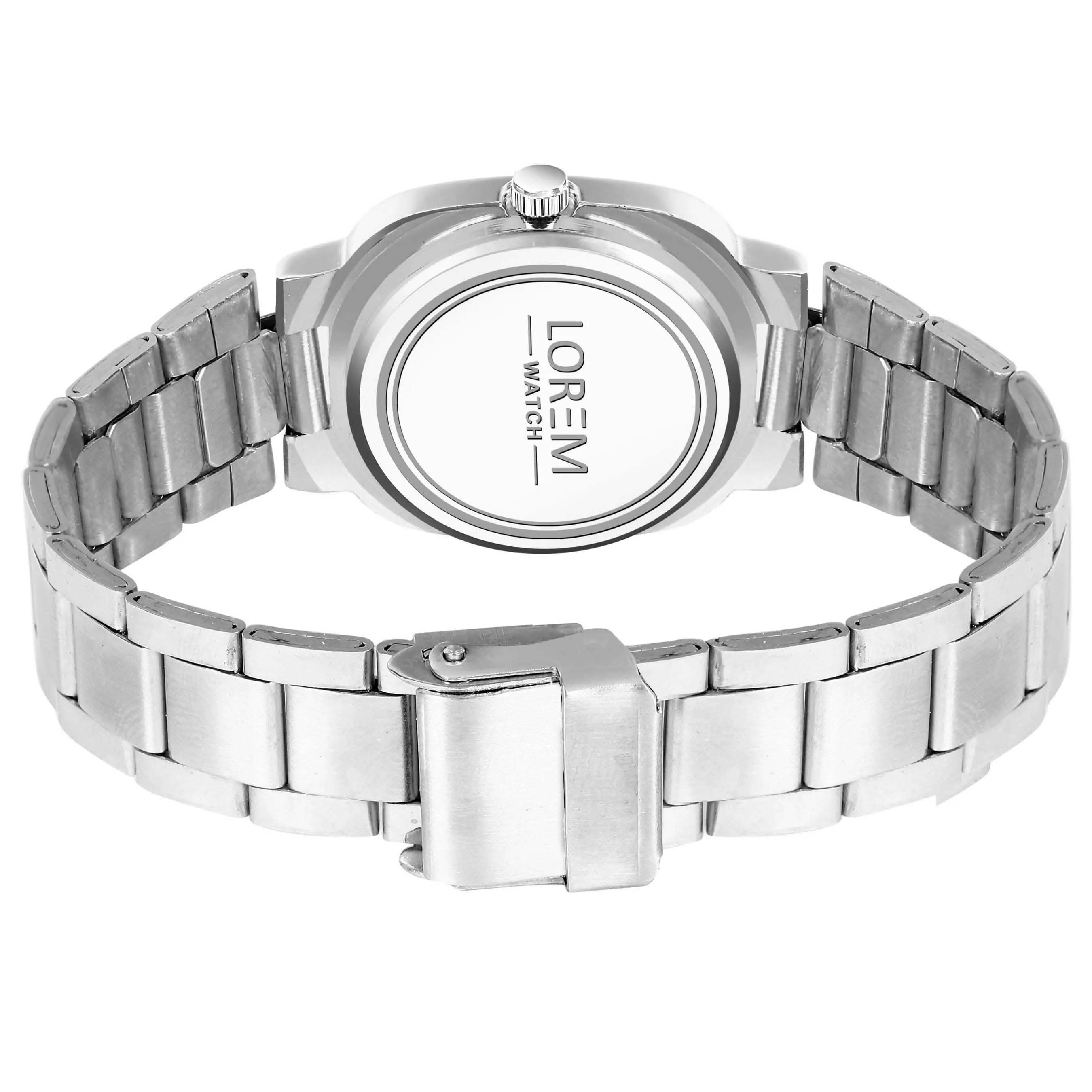 LOREM White Professional Analog Watch For Women LR299