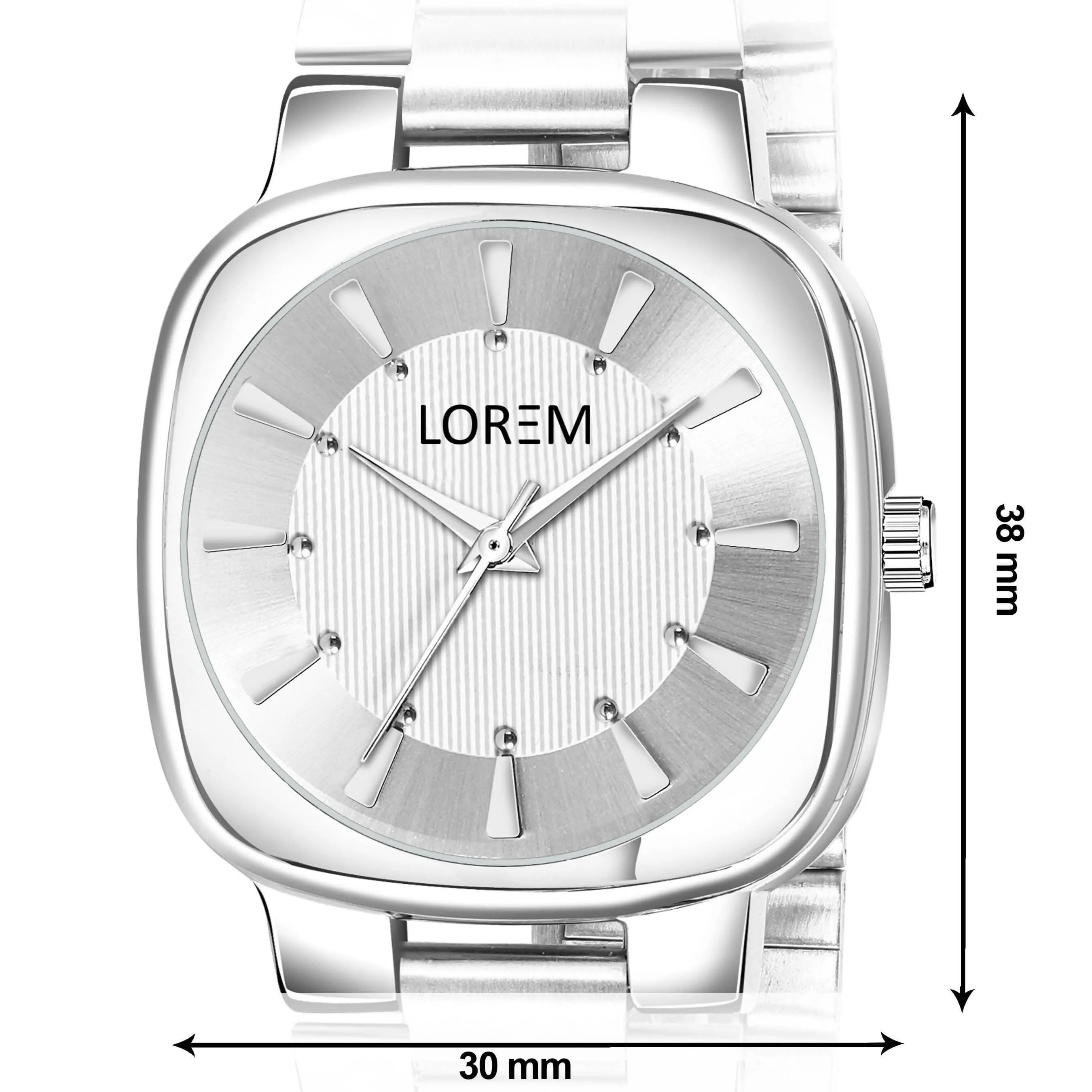 LOREM White Professional Analog Watch For Women LR299