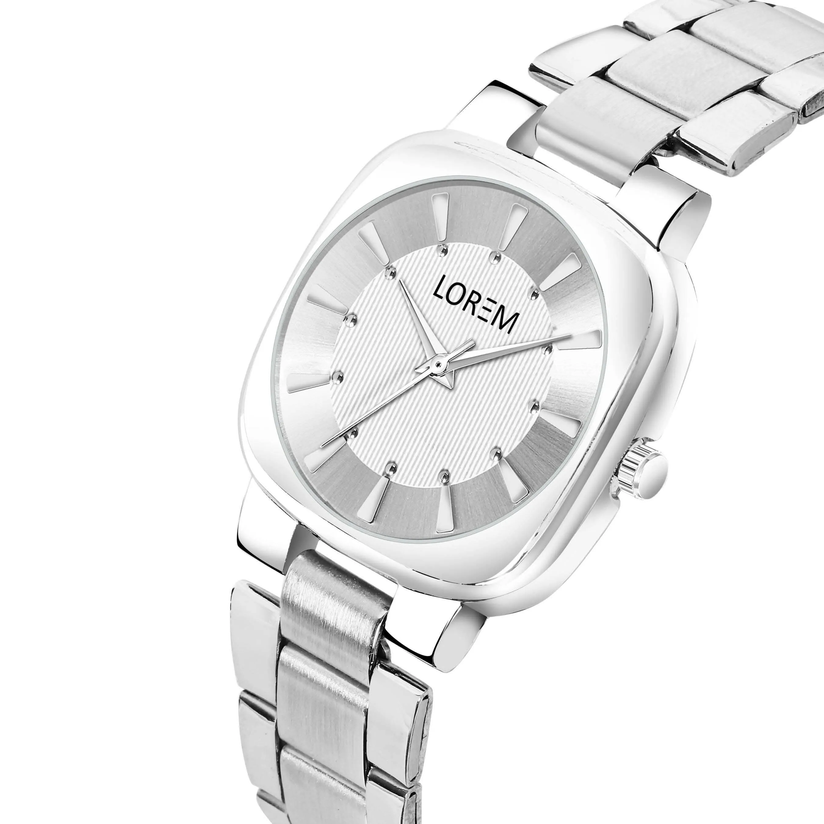 LOREM White Professional Analog Watch For Women LR299