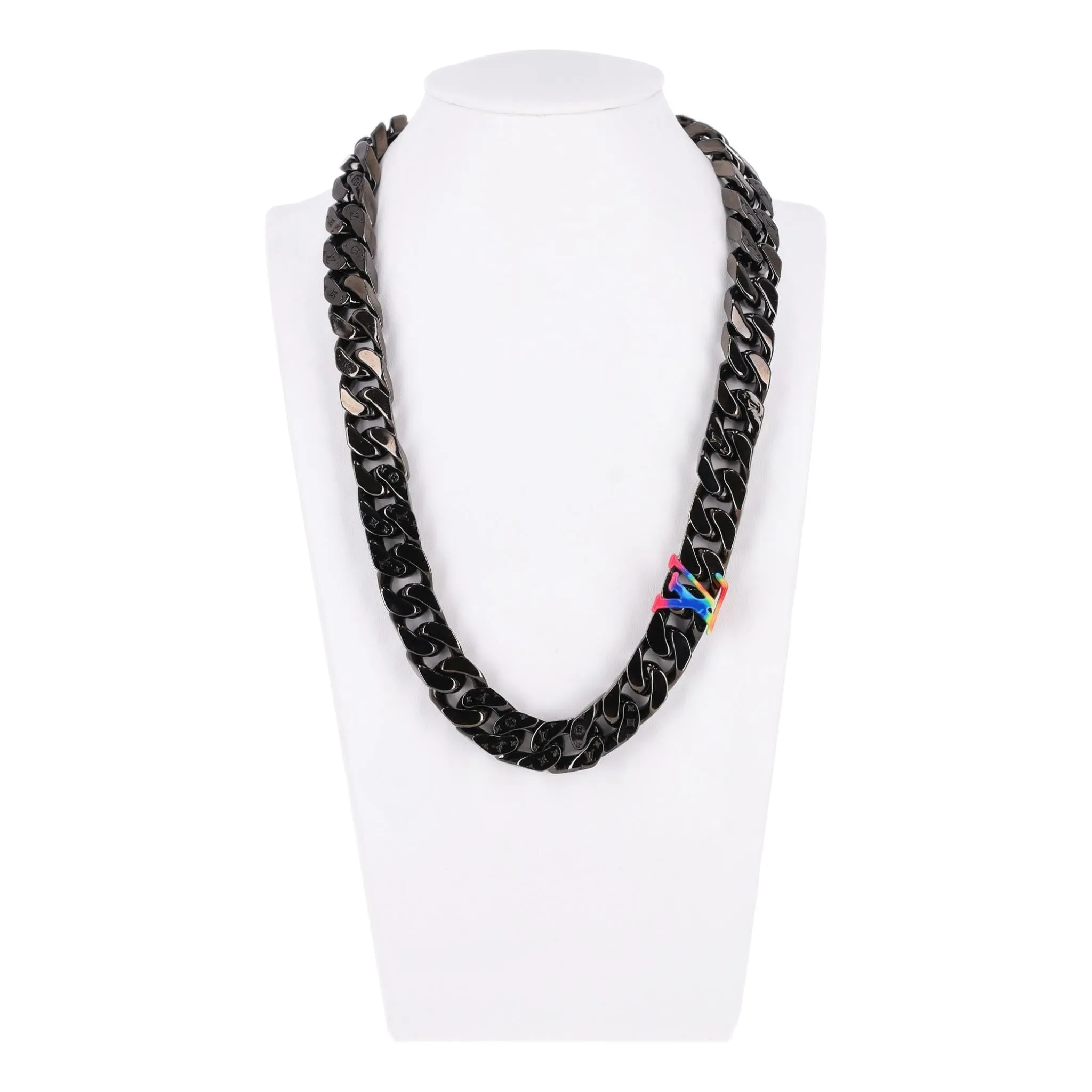 Louis Vuitton 2054 Rainbow - Virgil Abloh Ltd Edition Ruthenium Necklace