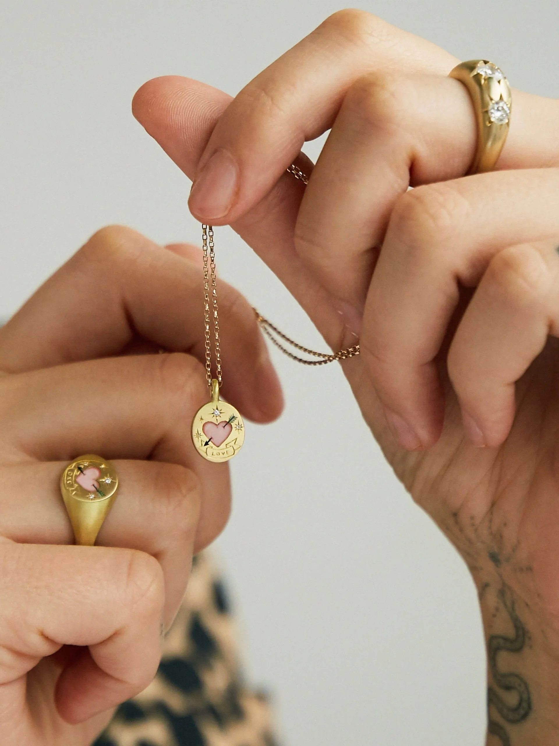 Love Me Forever pendant