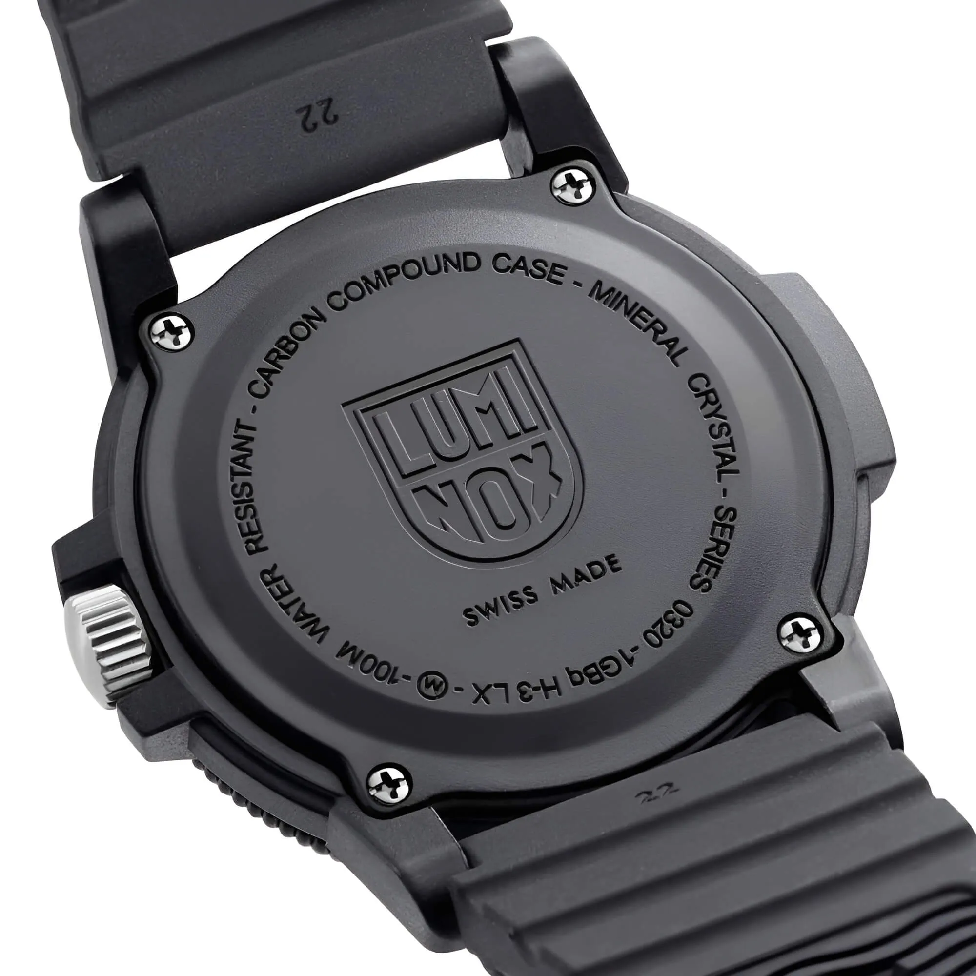Luminox Sea Turtle Giant 0320 Men's Black Dial Watch | 0321