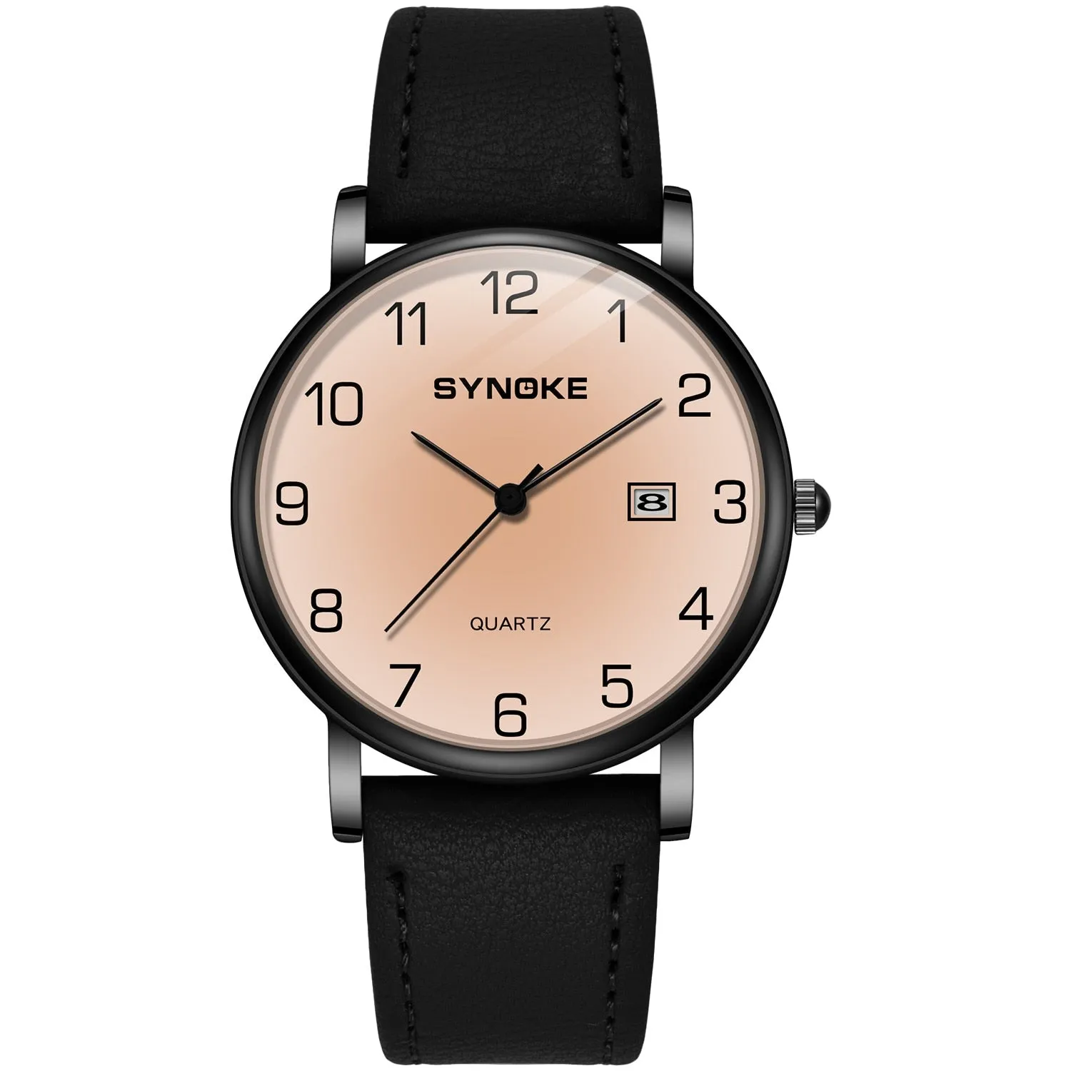 Matching Leather Strap Couple Watches