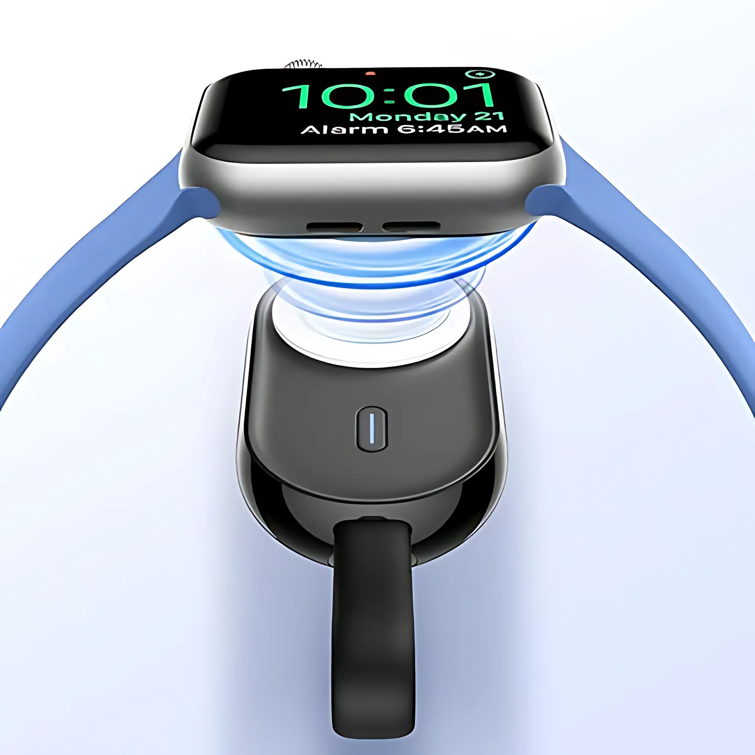 Maxco 2-in-1 Smart Self-Charging Magnetic Watch Charger Power Bank 1200mAh