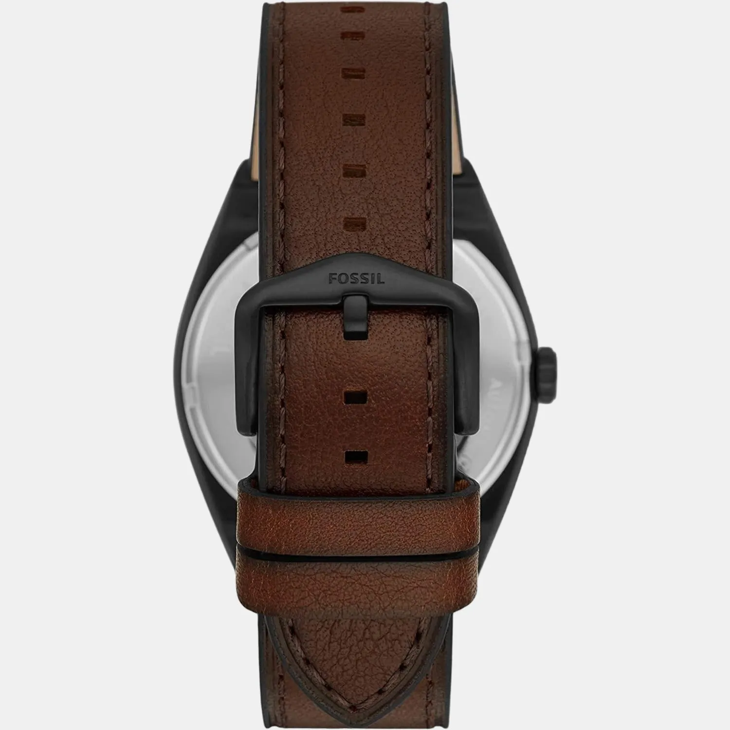 Men's Black Analog Leather Automatic Watch ME3207