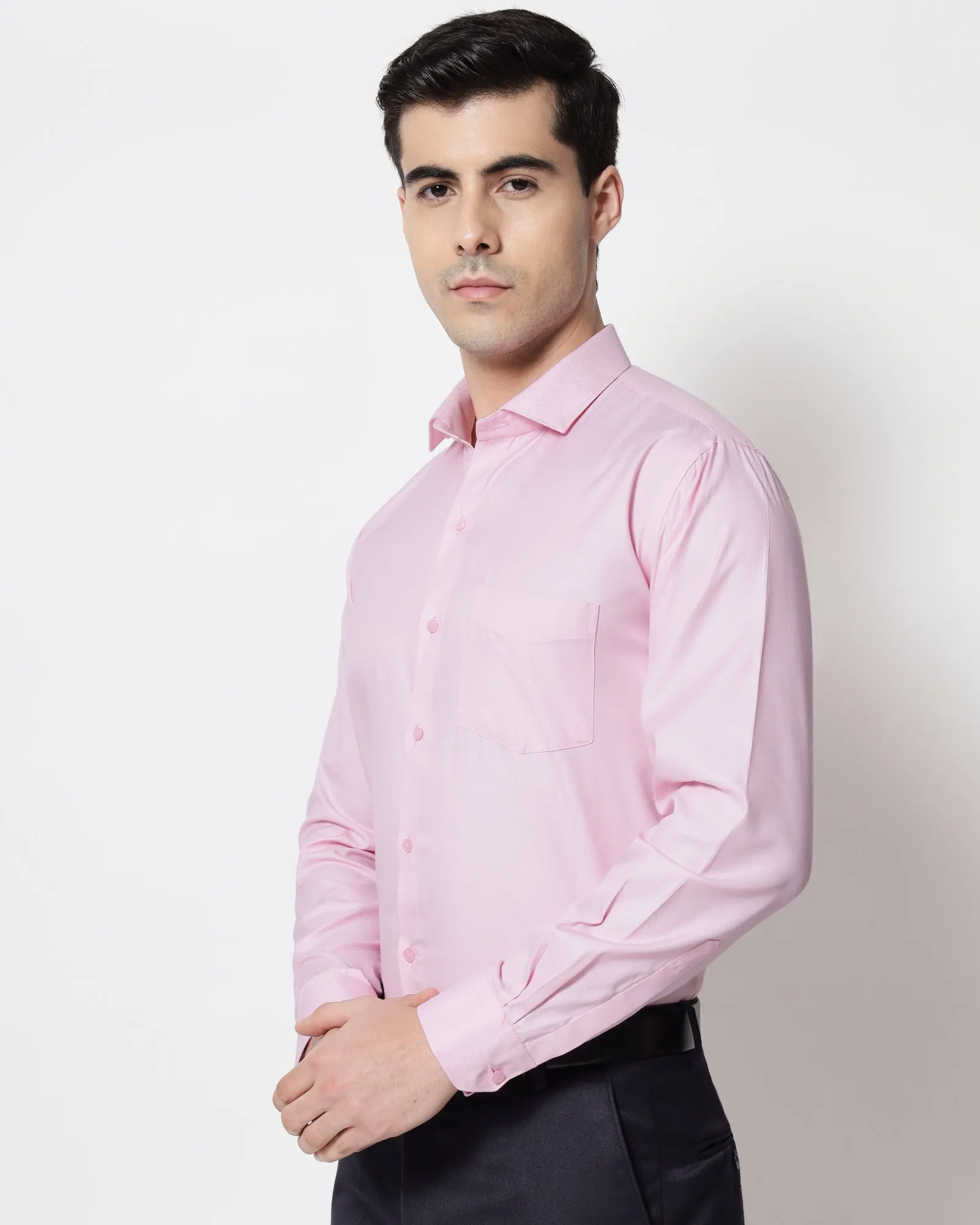 Men's Formal Dobby Shirt